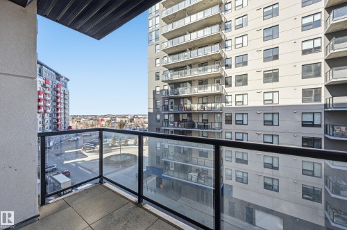 Balcony with a city view - 511 5151 Windermere Boulevard, Edmonton, AB - Outdoor