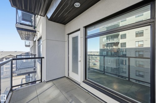 View of balcony - 511 5151 Windermere Boulevard, Edmonton, AB - Outdoor With Exterior
