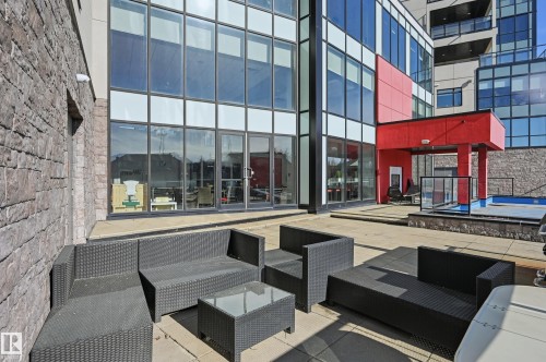 View of patio featuring outdoor furniture - 511 5151 Windermere Boulevard, Edmonton, AB - Outdoor