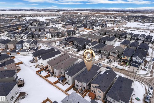 Aerial view of residential area - 16812 48 Street Nw, Edmonton, AB - Outdoor With View
