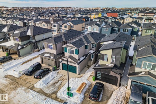 Aerial view of residential area - 3524 41 Ave, Beaumont, AB - Outdoor