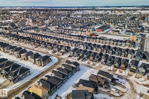 View of property location featuring nearby suburban area - 3524 41 Ave, Beaumont, AB - Outdoor With View