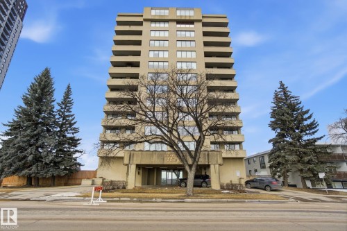 1105 8340 Jasper Avenue, Edmonton, AB - Outdoor With Facade