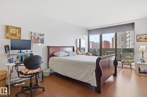 1105 8340 Jasper Avenue, Edmonton, AB - Indoor Photo Showing Bedroom