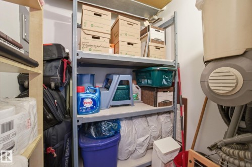 Extra storage with vacuum system - 1105 8340 Jasper Avenue, Edmonton, AB - Indoor