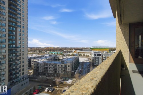 1105 8340 Jasper Avenue, Edmonton, AB - Outdoor With Balcony