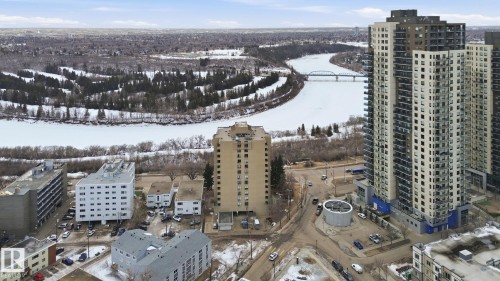 View of building and river valley - 1105 8340 Jasper Avenue, Edmonton, AB - Outdoor With View