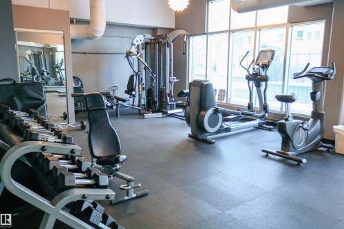 902 10504 99 Avenue, Edmonton, AB - Indoor Photo Showing Gym Room