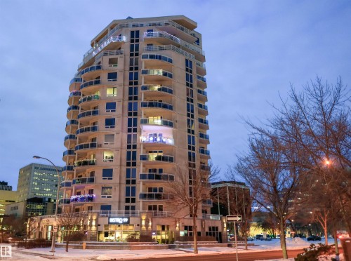 902 10504 99 Avenue, Edmonton, AB - Outdoor With Balcony With Facade