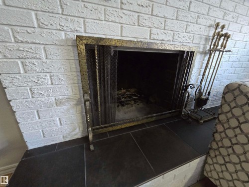 10282 87 Street, Edmonton, AB - Indoor Photo Showing Other Room With Fireplace