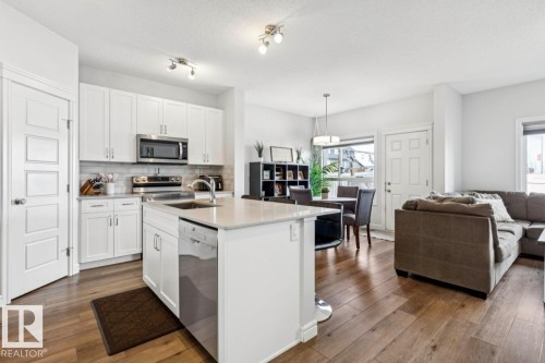 12908 211 Street, Edmonton, AB - Indoor Photo Showing Kitchen With Double Sink