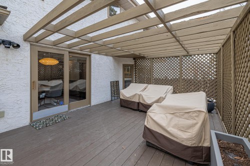 Deck featuring a grill - 175 Roy Street, Edmonton, AB - Outdoor With Deck Patio Veranda With Exterior