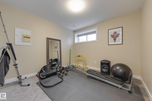 4869 Kinney Road, Edmonton, AB - Indoor Photo Showing Gym Room