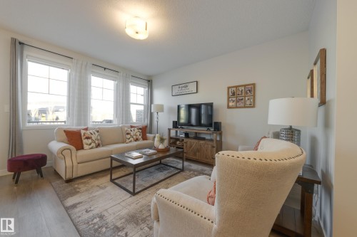 4869 Kinney Road, Edmonton, AB - Indoor Photo Showing Living Room