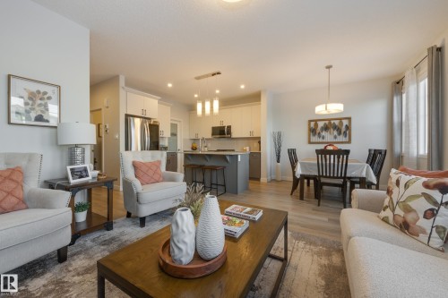 4869 Kinney Road, Edmonton, AB - Indoor Photo Showing Living Room