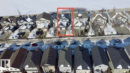 Aerial view of residential area - 5244 1A Avenue Sw, Edmonton, AB - 