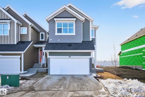324 Stiles Way, Leduc, AB - Outdoor With Facade