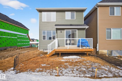 324 Stiles Way, Leduc, AB - Outdoor With Deck Patio Veranda With Exterior
