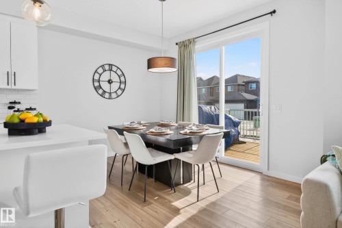 324 Stiles Way, Leduc, AB - Indoor Photo Showing Dining Room