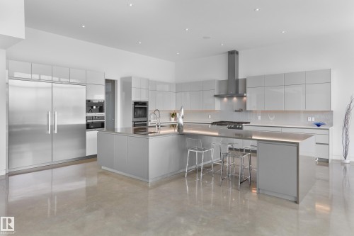 3741 Cameron Heights Place, Edmonton, AB - Indoor Photo Showing Kitchen With Upgraded Kitchen