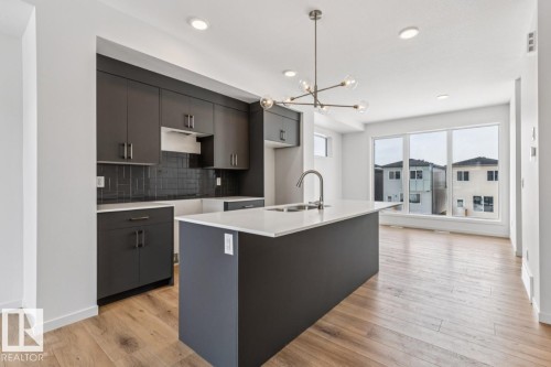 2618 Alces Way, Edmonton, AB - Indoor Photo Showing Kitchen With Upgraded Kitchen