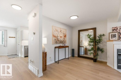 9753 176 Street, Edmonton, AB - Indoor Photo Showing Other Room With Fireplace