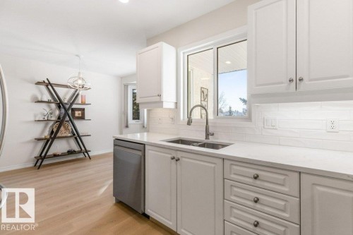 9753 176 Street, Edmonton, AB - Indoor Photo Showing Kitchen With Double Sink