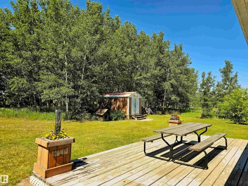 106 57730 Range Road 30, Rural Barrhead County, AB - Outdoor With Deck Patio Veranda