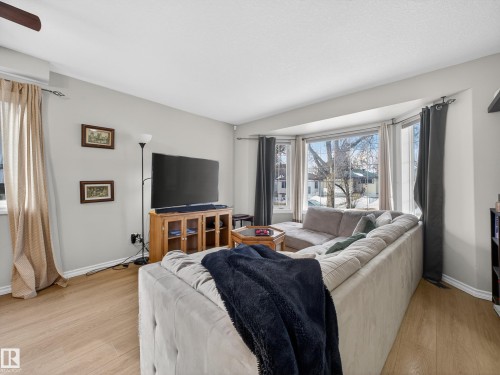 11933 77 Street, Edmonton, AB - Indoor Photo Showing Living Room