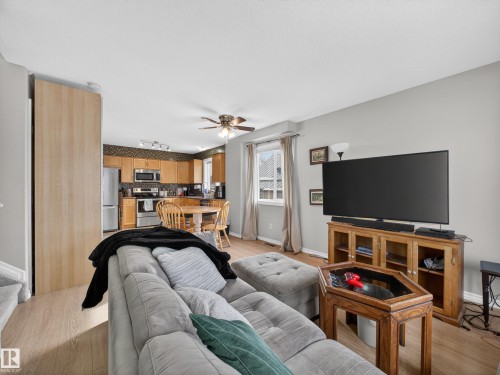 11933 77 Street, Edmonton, AB - Indoor Photo Showing Living Room