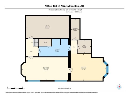 View of floor plan / room layout - 10445 134 Street, Edmonton, AB - Other