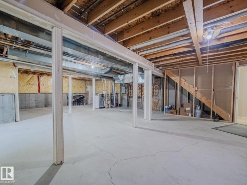 12 671 Silver Berry Road, Edmonton, AB - Indoor Photo Showing Basement