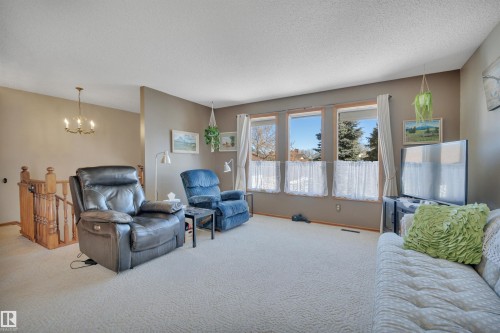 63 Alpaugh Crescent, Leduc, AB - Indoor Photo Showing Living Room