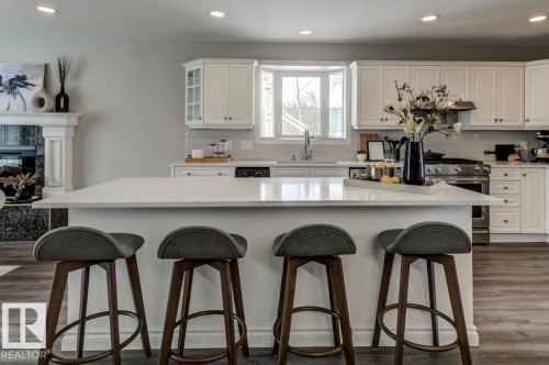 B7 Golden Days, Rural Leduc County, AB - Indoor Photo Showing Kitchen With Upgraded Kitchen