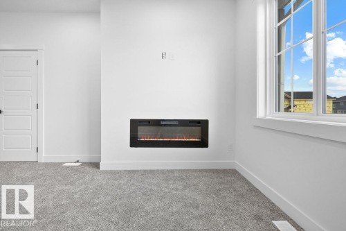 3335 Chickadee Drive, Edmonton, AB - Indoor With Fireplace