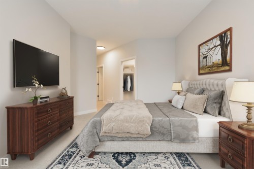 #23 1005 Calahoo Rd, Spruce Grove, AB - Indoor Photo Showing Bedroom