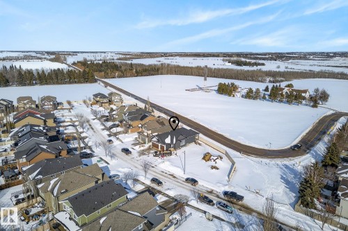 Bird's eye view - 149 Eastgate Way, St. Albert, AB - Outdoor With Body Of Water With View