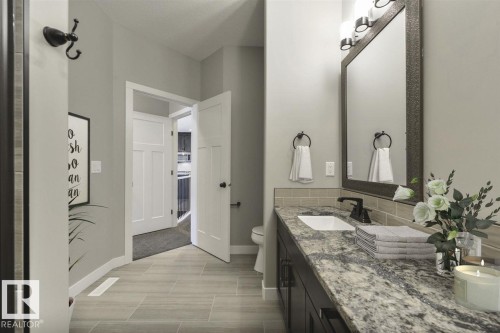 #86 1005 Calahoo Rd, Spruce Grove, AB - Indoor Photo Showing Bathroom