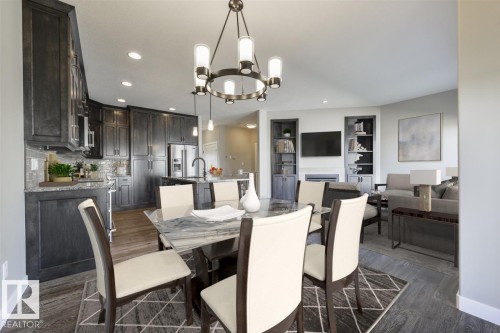 #86 1005 Calahoo Rd, Spruce Grove, AB - Indoor Photo Showing Dining Room
