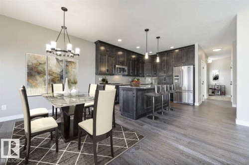 #86 1005 Calahoo Rd, Spruce Grove, AB - Indoor Photo Showing Dining Room