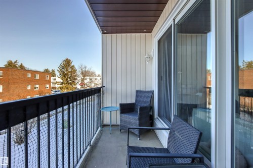 View of balcony - 304 11420 40 Avenue Nw, Edmonton, AB - Outdoor With Balcony With Exterior