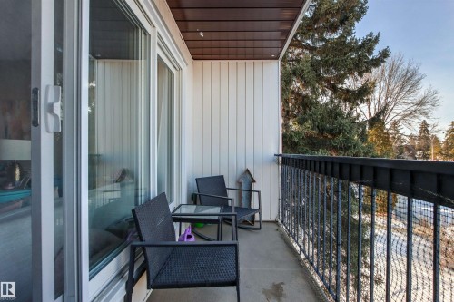 View of balcony - 304 11420 40 Avenue Nw, Edmonton, AB - Outdoor With Balcony With Exterior