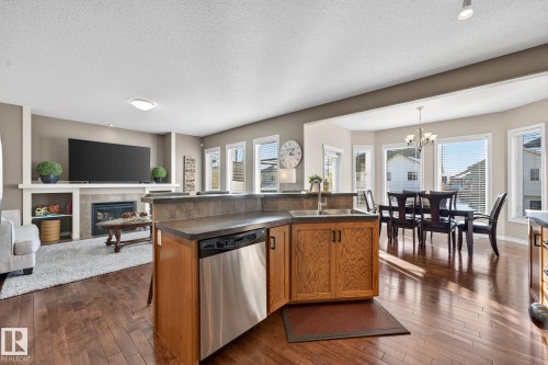 1734 63A Street, Edmonton, AB - Indoor With Fireplace