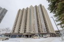 View of apartment building / complex - 1803 10149 Saskatchewan Drive, Edmonton, AB  - Outdoor With Facade 