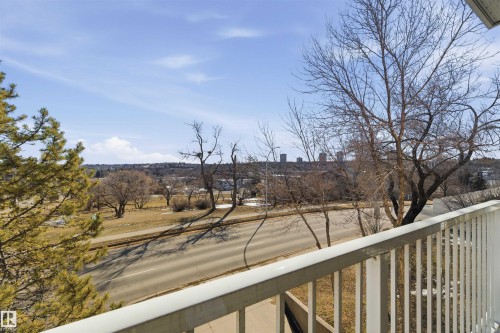 201 9640 105 Street, Edmonton, AB - Outdoor With Balcony With View
