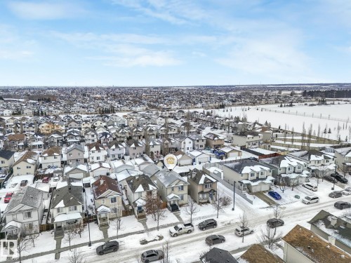 Aerial perspective of suburban area - 2348 28B Avenue, Edmonton, AB - Outdoor With View