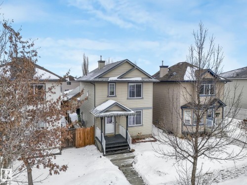 View of front of house featuring a chimney - 2348 28B Avenue, Edmonton, AB - Outdoor With Facade
