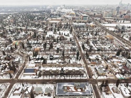 View of property location with nearby urban area - 29 11518 76 Avenue, Edmonton, AB - Outdoor With View