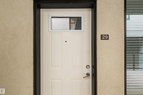 View of exterior entry - 29 11518 76 Avenue, Edmonton, AB - Outdoor With Exterior
