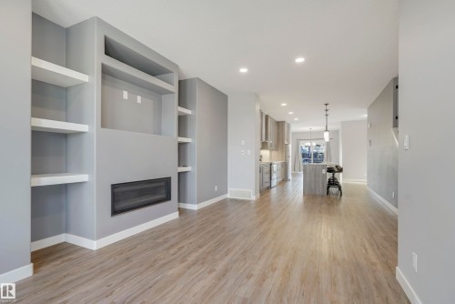 8540 89 Street, Edmonton, AB - Indoor With Fireplace